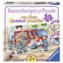 Puzzle plastic pompieri 12 piese